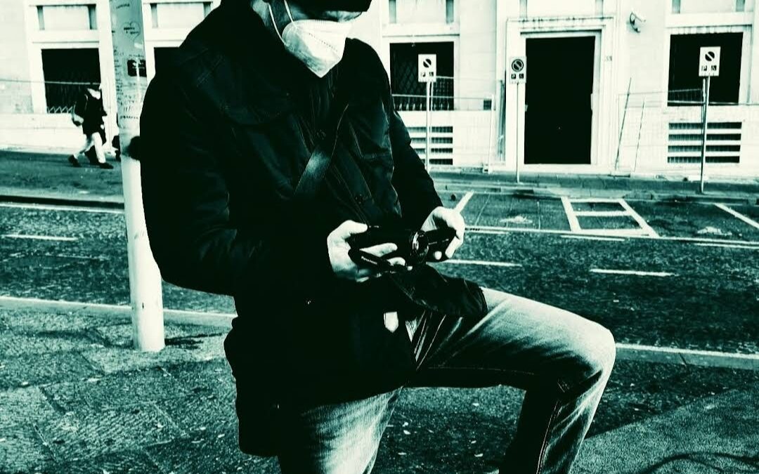 Un altro nostro collaboratore addetto alle indagini elementari in azione